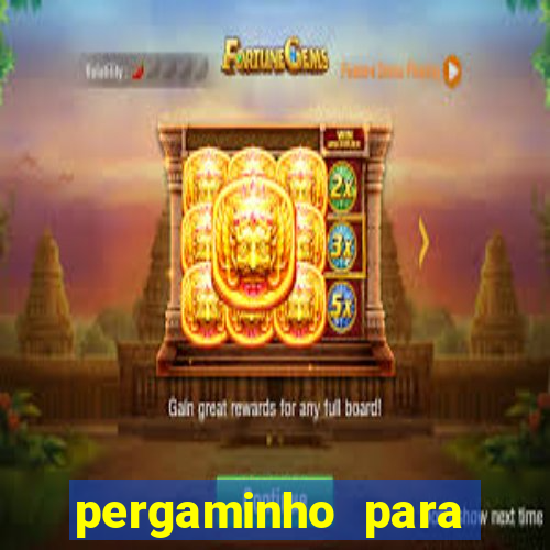 pergaminho para escrever dentro